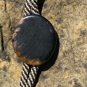 Vintage 1960 1970 jasper Agate Men’s bolo tie